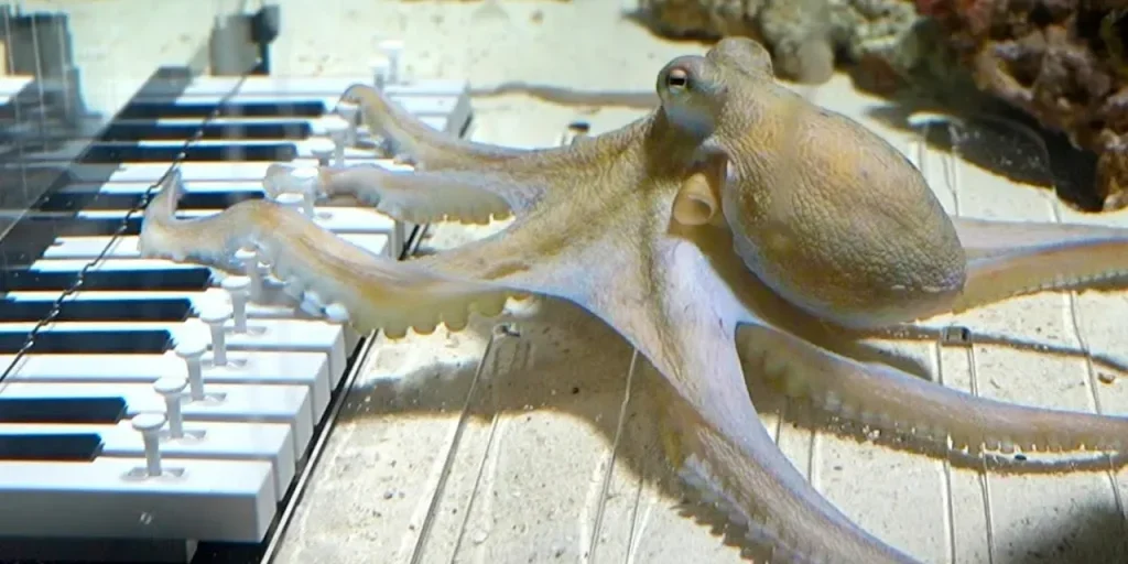 Polpo domestico in Turchia suona il pianoforte: prima volta al mondo