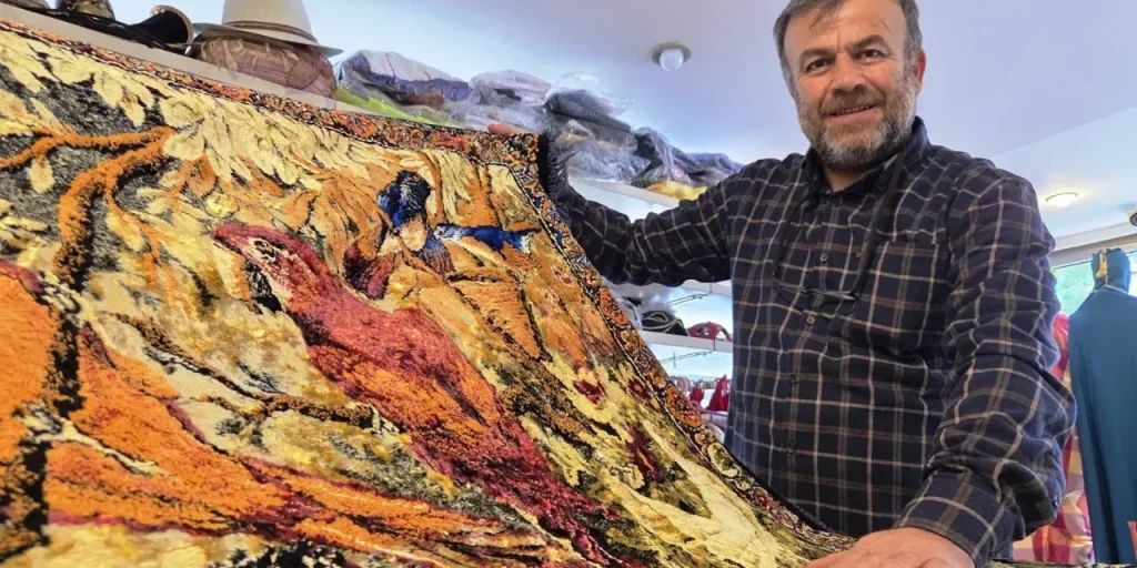 150 tappeti murali da tutto il mondo raccolti in una collezione