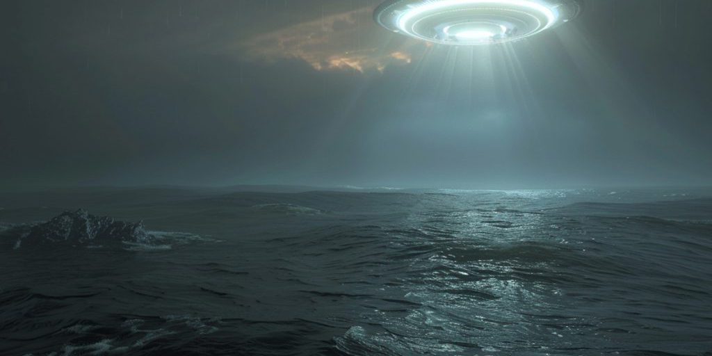 Британец снял в небе странный объект, напоминающий ложку