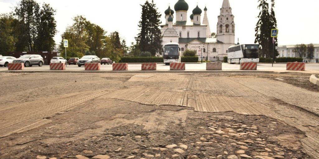 В Ярославле продлили срок ремонта улицы Советской