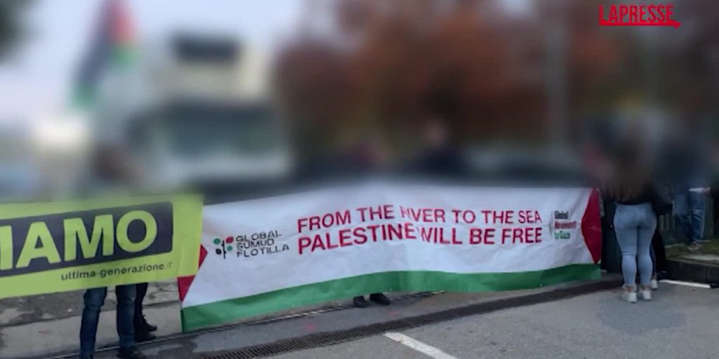 Attivisti pro Palestina bloccano ingresso sede Leonardo a Nerviano: tensioni con i dipendenti e riflessi sul conflitto israelo-palestinese