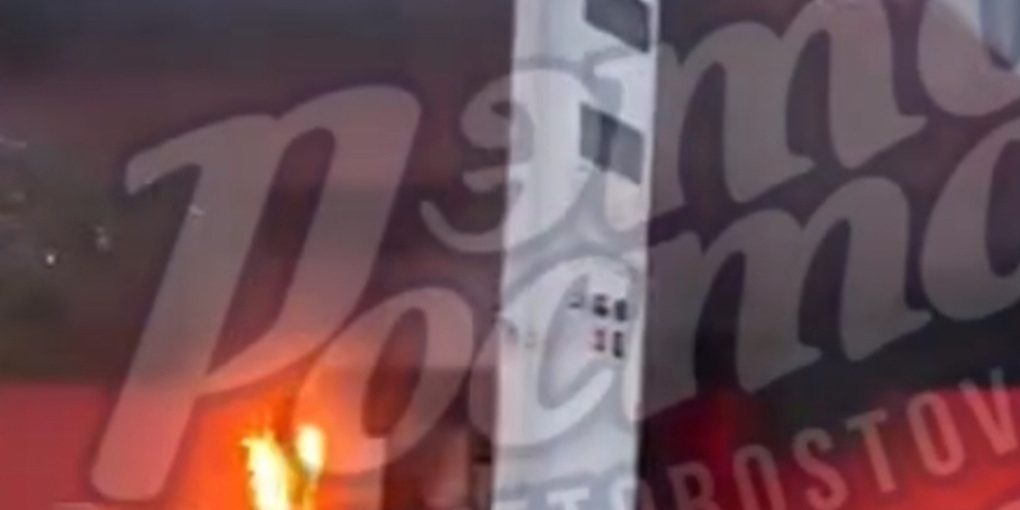 В центре Ростова сгорела заправочная станция