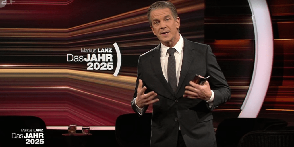Markus Lanz – Das Jahr 2025: trasmissione il 17 dicembre, conferma ufficiale il 18 dicembre