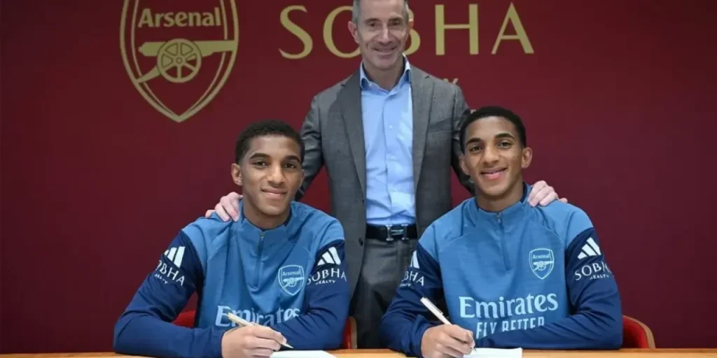 Arsenal firma accordo con i gemelli equatoriensi Edwin e Holger Quintero: ingresso in prima squadra previsto per agosto 2027