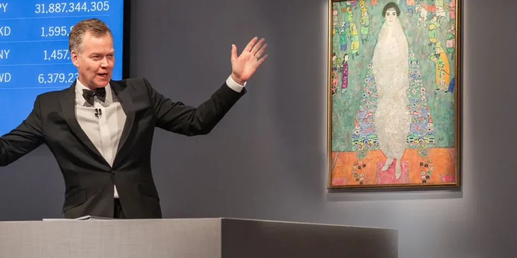 Il dipinto di Gustav Klimt “Elisabeth Lederer” raggiunge 236,4 milioni di dollari, la più costosa opera d’arte moderna venduta all’asta