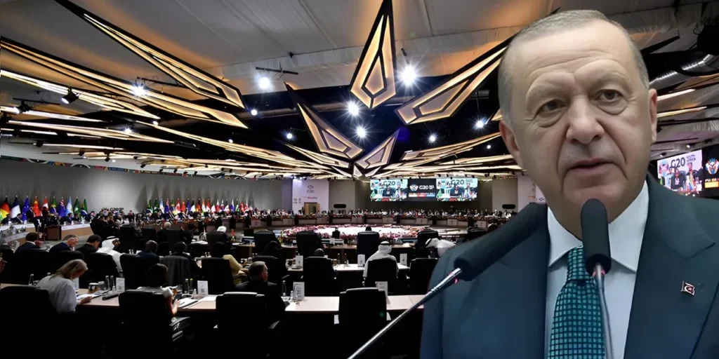 Erdoğan propone una soluzione globale per le crisi economiche al G20
