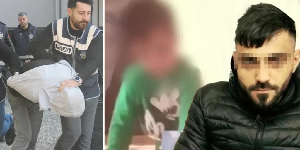 Uomo di Izmir mette in pericolo la vita di un bambino di tre anni con un coltello durante una videochiamata con la moglie