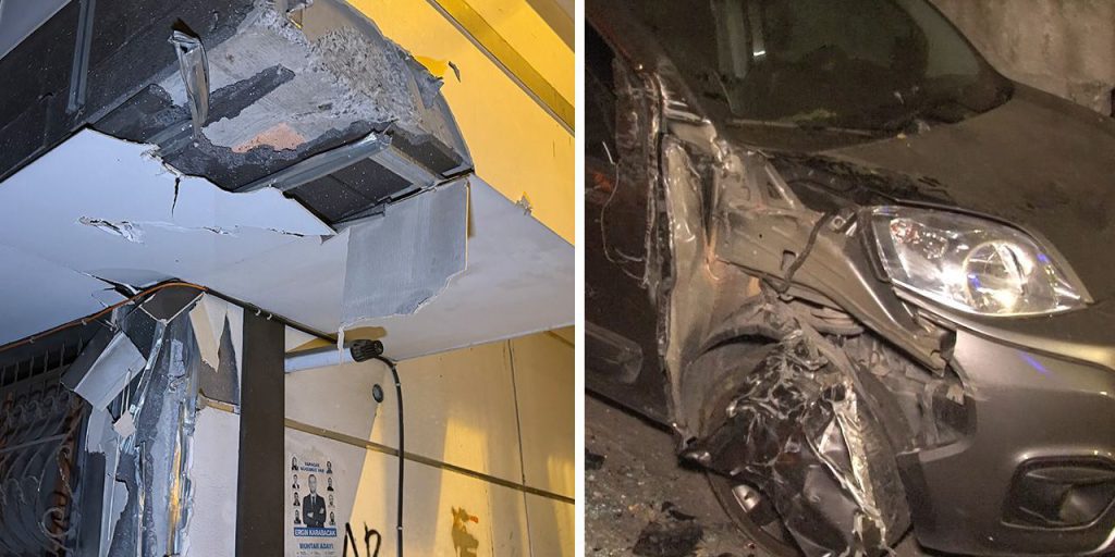 Incidente stradale a Eyüpsultan: autocarro fuori controllo causa panico e danni, ma fortunatamente senza feriti gravi