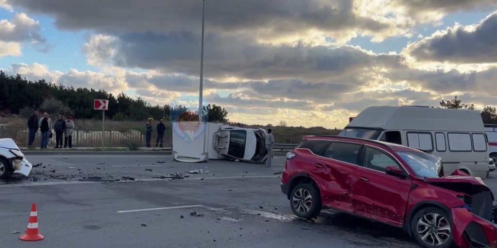 В Севастополе столкнулись пять автомобилей