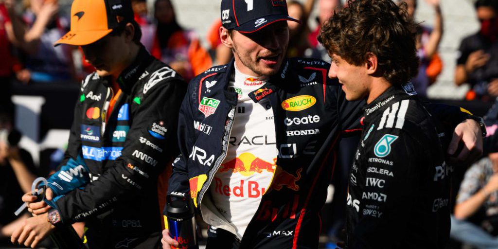 Verstappen elogia un giovane pilota di Formula 1