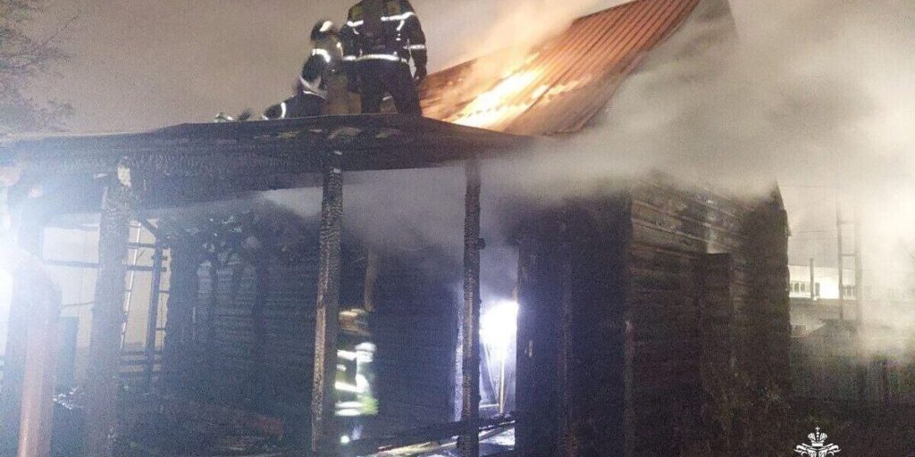 За сутки в Чувашии горела баня, пострадавших нет