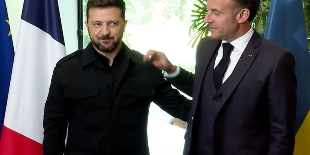 Zelensky e Macron si preparano a fare pressione sulla Russia per porre fine al conflitto in Ucraina