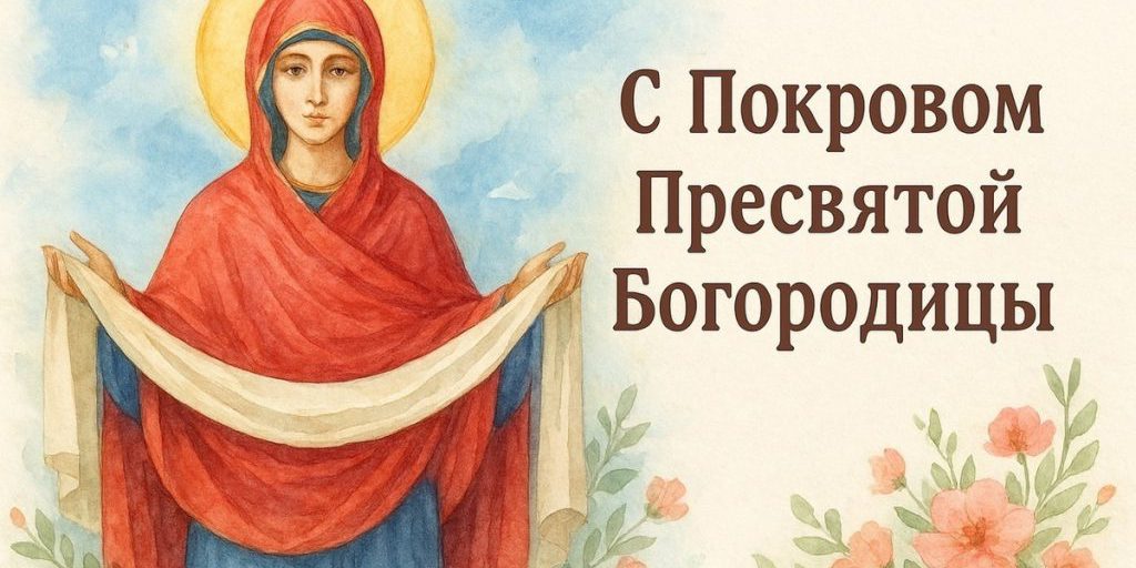 Покров Пресвятой Богородицы – 2025: красивые картинки и открытки к 14 октября