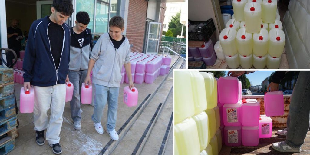 Fabrika gibi lise! 150 ton sipariş geldi, 20 milyon lira ciro yapacaklar