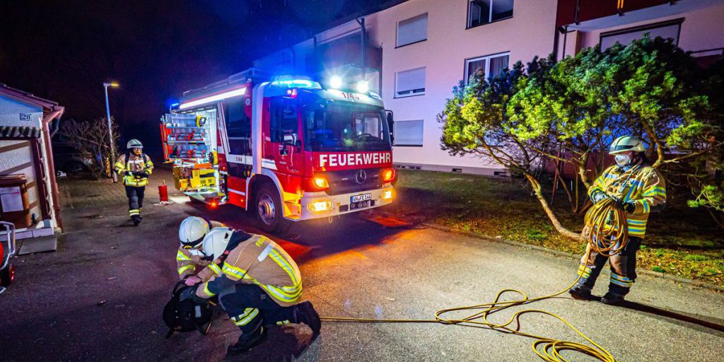 Incendio a Herne: corpo trovato durante l'intervento dei vigili del fuoco