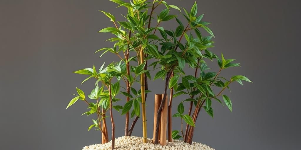 Questo puoi farlo: costruire un supporto per piante rampicanti con canne di bambù