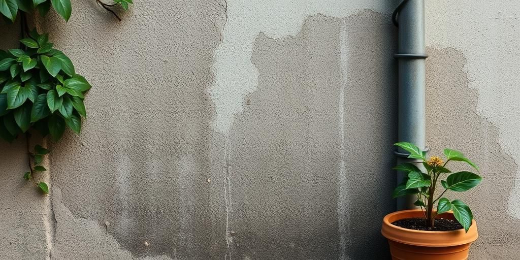 Questo puoi farlo: rimuovere macchie di umidità sui muri con prodotti naturali