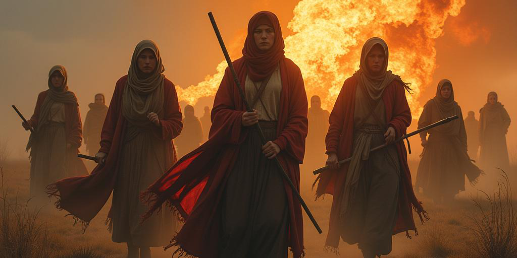 Visions of resistance: women fighting to save their homeland – in pictures