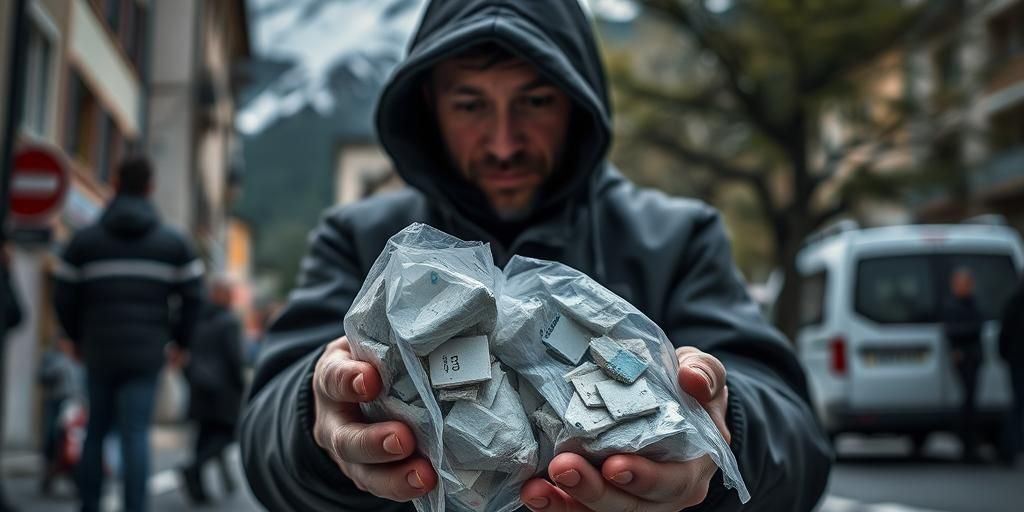 Arrestato a Aosta un cittadino con 0,1 kg di cocaina, crack e ketamina