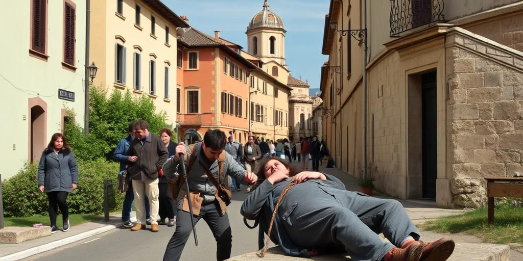 19enne aggredito con coltello in strada di Pioltello, ferita grave