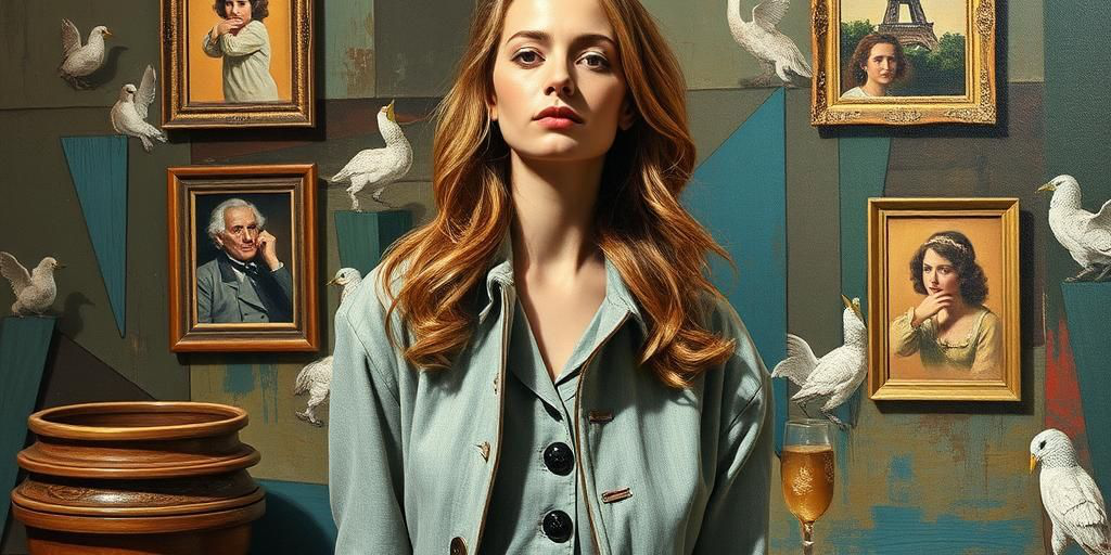 Jacqueline Luna Di Giacomo: mostra di abbigliamento artistico a Roma dopo il furto del suo studio di pittura