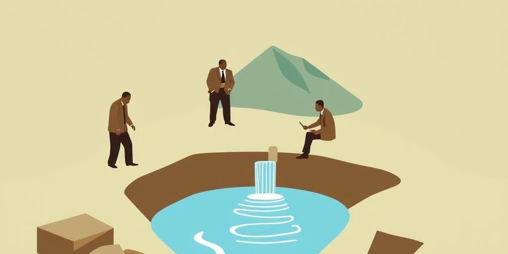 Ministeri sudafricani supervisionano la Fase II del progetto di trasferimento d’acqua delle Highlands del Lesotho