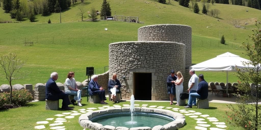 Residenti vicini al resort San Gallo si riuniscono per discutere l'impatto delle nuove torri