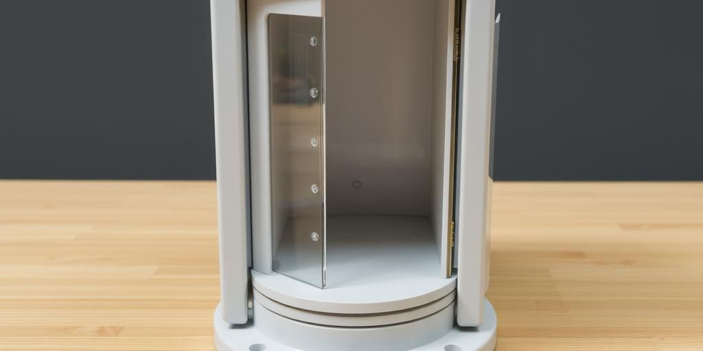 Questo puoi farlo: realizzare un porta-componenti rotante con scatola di plastica e base girevole