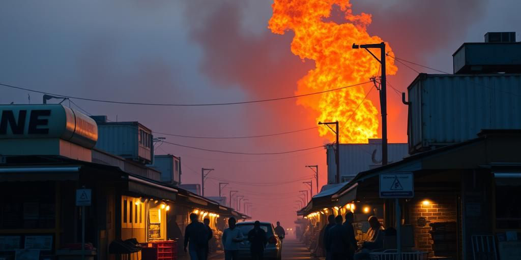 Luce del mercato Telafiyah spenta per sei giorni a causa di incendio nei trasformatori