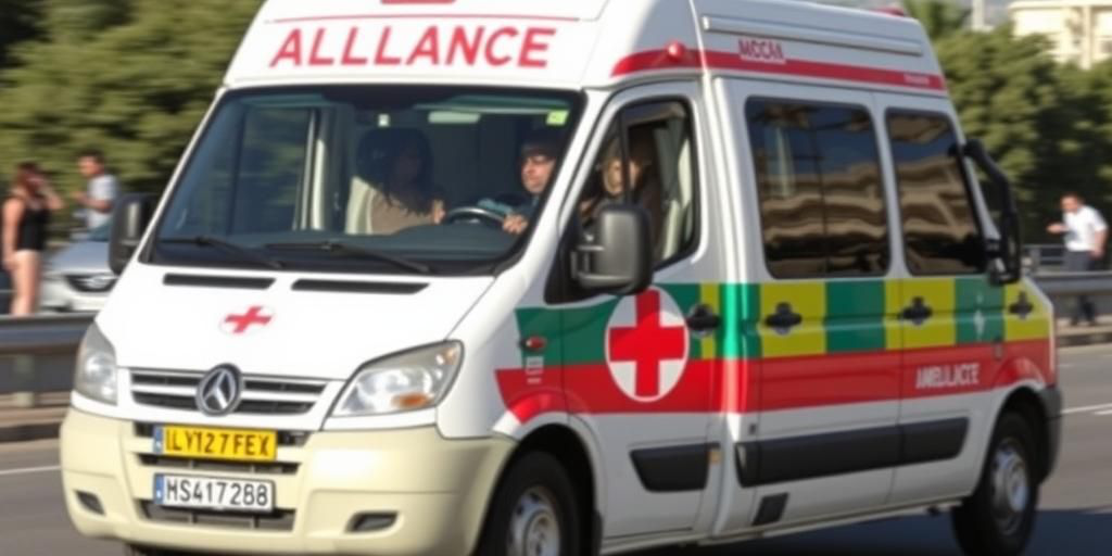 Auto scontrata con ambulanza sulla tangenziale di Salerno, nessun pericolo di vita