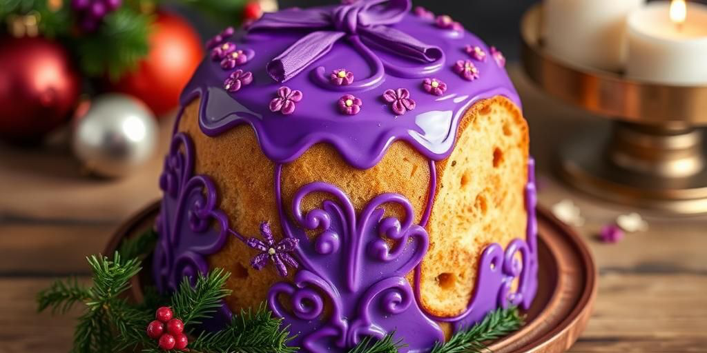 Panettone Viola di Gruè: nuovo dolce colorato per le festività 2025