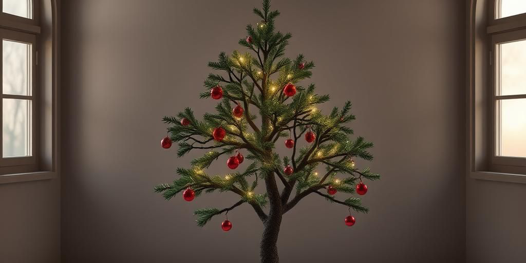 Sala Consilina realizza albero di Natale in lana per beneficenza