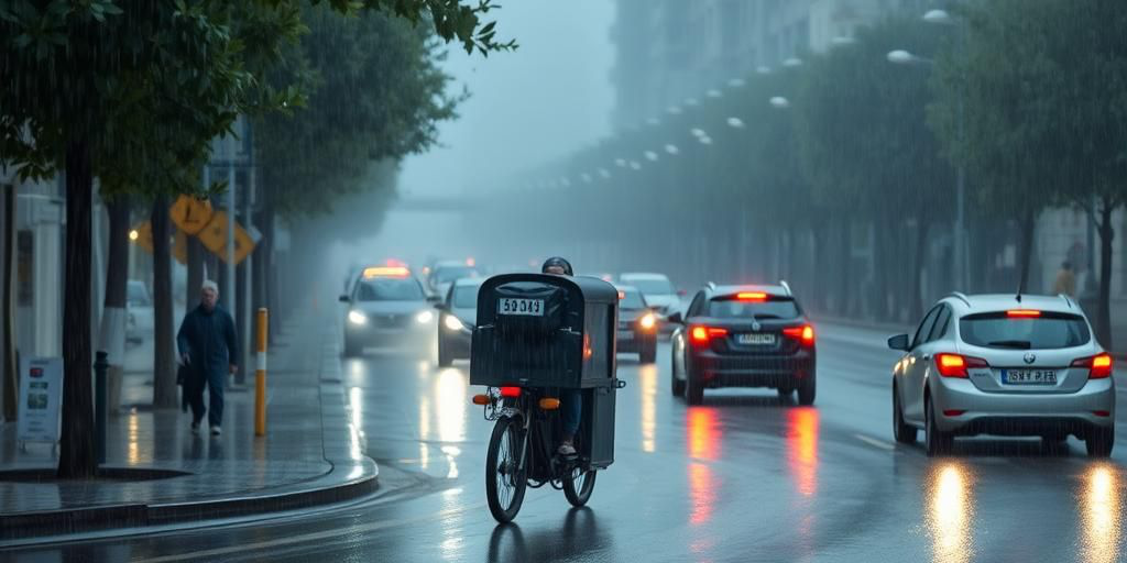 Guida in pioggia intensa: consigli della RTMC per la sicurezza stradale