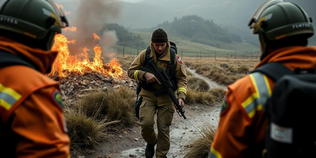 Giovane escursionista ferito su sentiero a Davagna, soccorso rapido dei vigili del fuoco