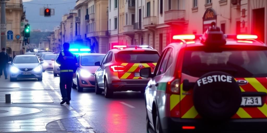 Incidente stradale sulla Palermo‑Sciacca: 4 feriti e auto in fiamme