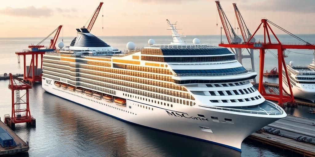 MSC Crociere ordina sei navi da 5400 passeggeri al cantiere Meyer Werft, consegne annuali dal 2030