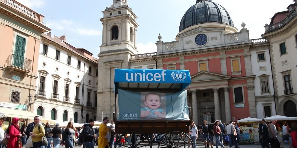 UNICEF porta la bambola Pigotta in oltre 400 piazze italiane per combattere la malnutrizione infantile