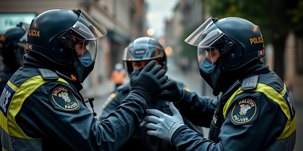 Arrestato aostano per aggressione contro poliziotti con pugni e calci