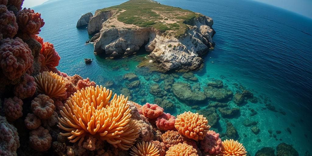 Coralli del Mediterraneo in pericolo: primo impianto di recupero realizzato a Punta Campanella