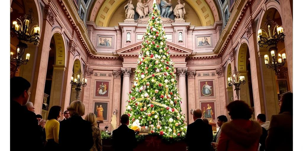 Governatrice Petrini inaugura presepe e albero di Natale nella Basilica di San Pietro