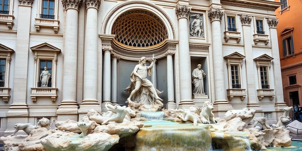 Roma valuta un biglietto di 2 euro per la visita alla Fontana di Trevi per coprire i costi di manutenzione