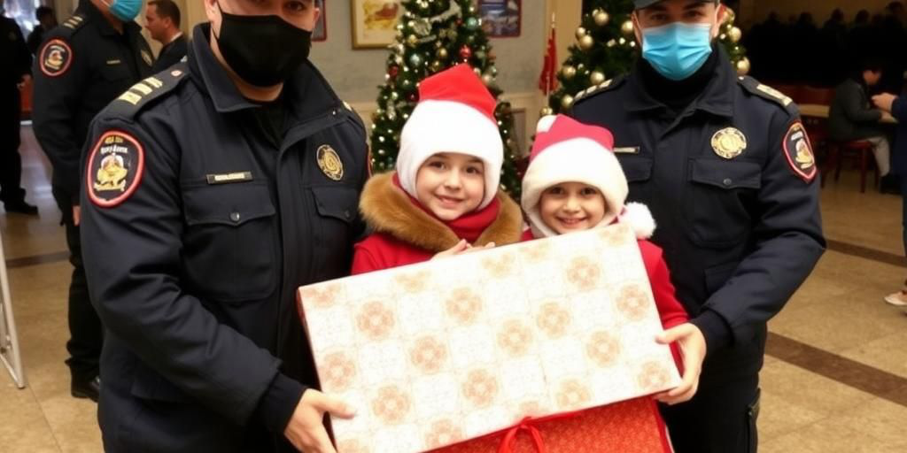 Carabinieri del nucleo radiomobile di Palermo distribuiscono regali ai bambini dell'Ismett