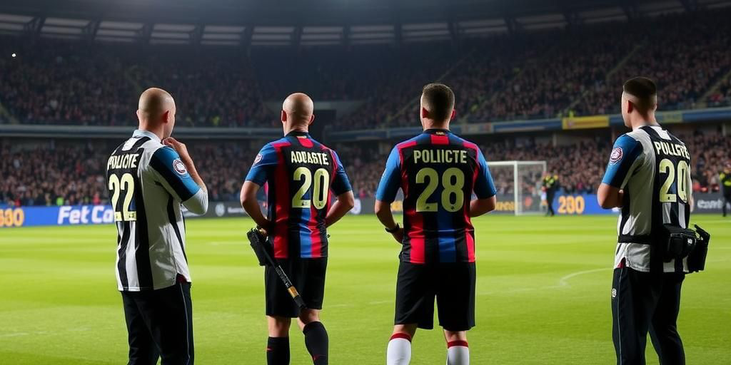 Cinque persone arrestate in differita dopo scontri prima della partita Genoa-Inter