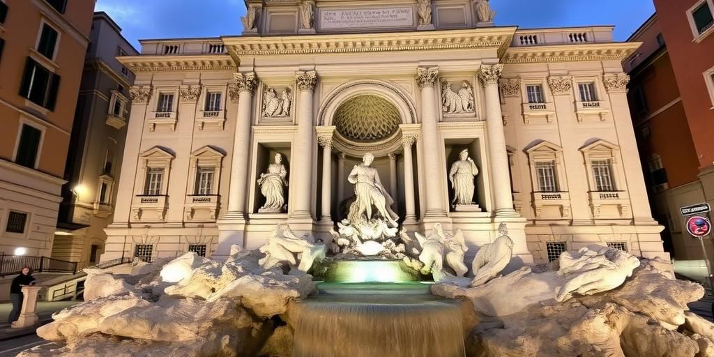 Maria Grazia Cucinotta: biglietto necessario per la Fontana di Trevi, tariffa troppo bassa