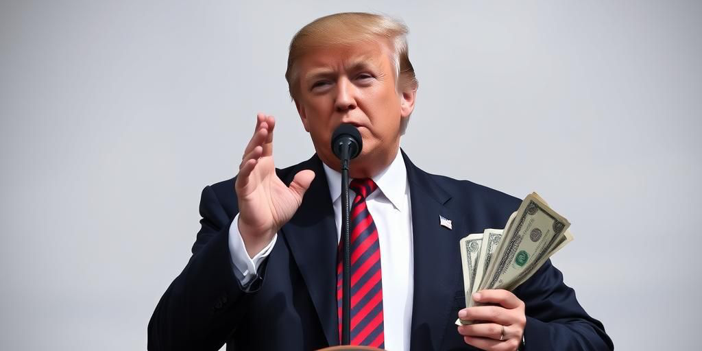 Trump: prezzi più bassi e stipendi più alti, ma riduci i tuoi acquisti