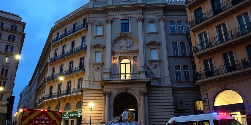 Crollo di una soletta in un edificio di Genova porta all'evacuazione di tutti i residenti