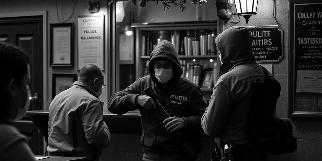 Rapina in bar di Mottola: rapinatori arrestati dopo aver lanciato un cioccolatino alla cassiera