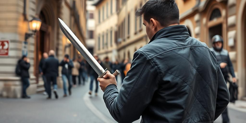 Lucca: giovane ferito gravemente da un coltello in centro storico, aggressore arrestato
