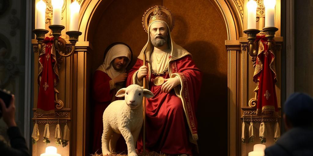 Napoli: San Gennaro in forma di pastorello sarà inserito nel Presepe Favoloso