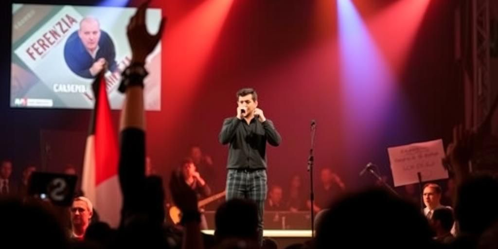 Coalizione Libera si oppone alla partecipazione di De Martino a un concerto in provincia di Potenza